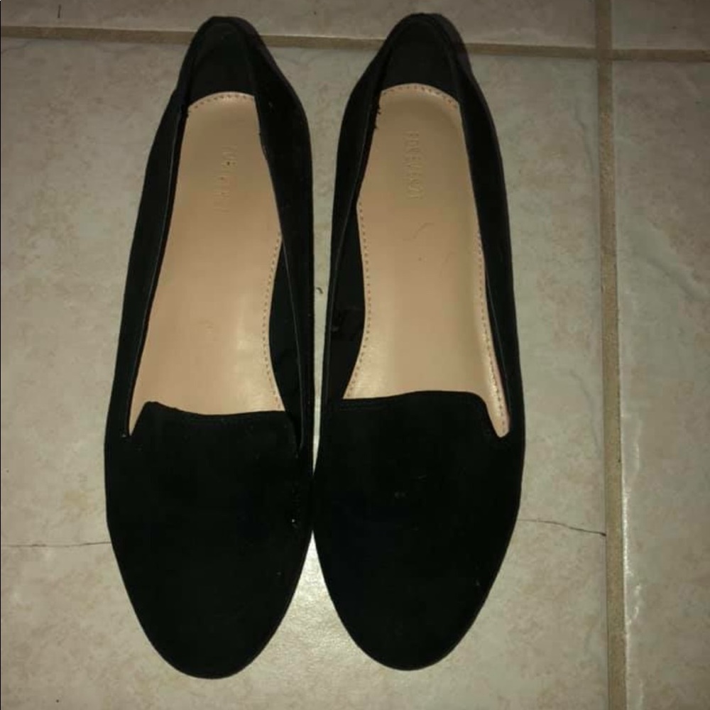 black ballet flats sz 7